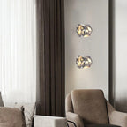 Nordic Cylindrical Marble Dot LED Wall Light