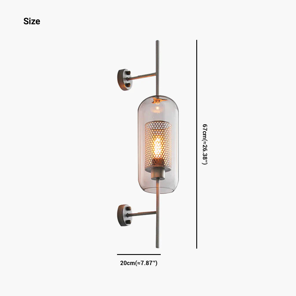 Elouise Glass Wall Light