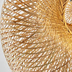 Aira Handwoven Natural Bamboo Pendant Light