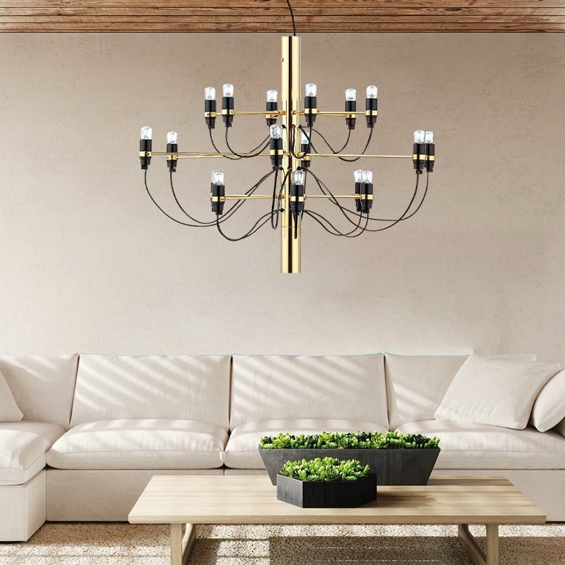 Luxury Bloom LED Multi Light chandelier