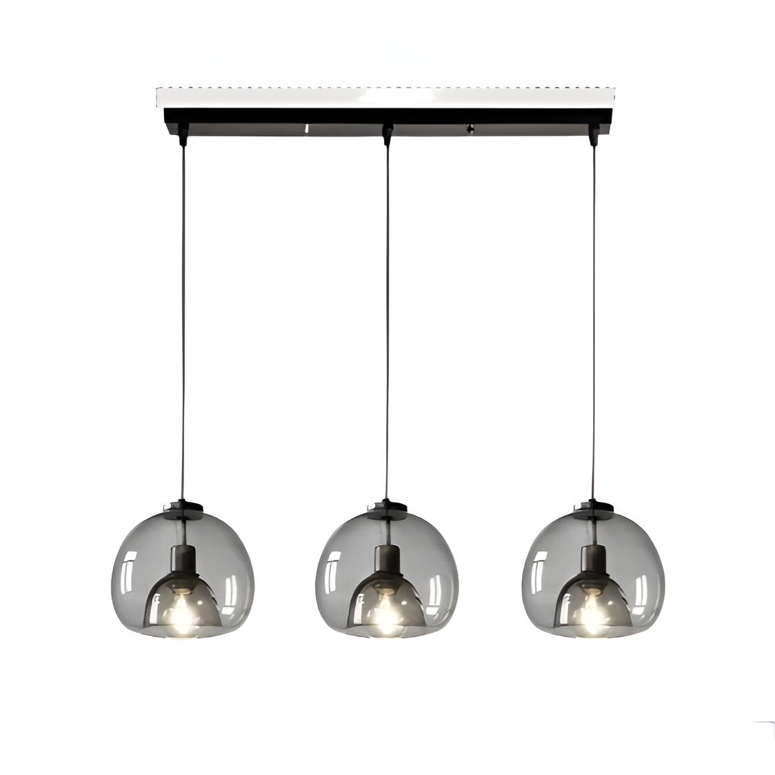 Nordic Minimalist Glass Stone LED Pendant Light