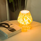 Miro Colorful Mushroom Glass Table Lamp