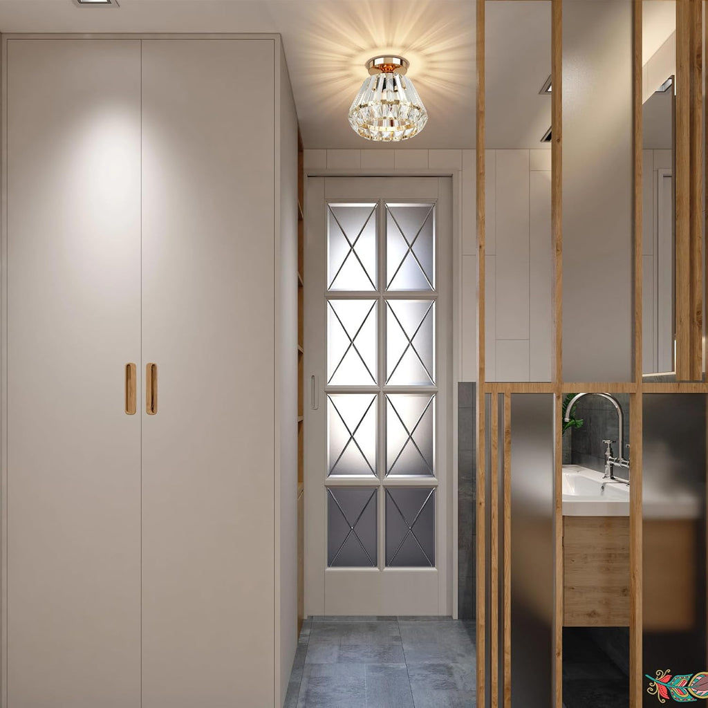Luxury Nordic Crystal Ceiling Light