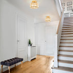 Elegant Crystal Flush Mount Ceiling Light