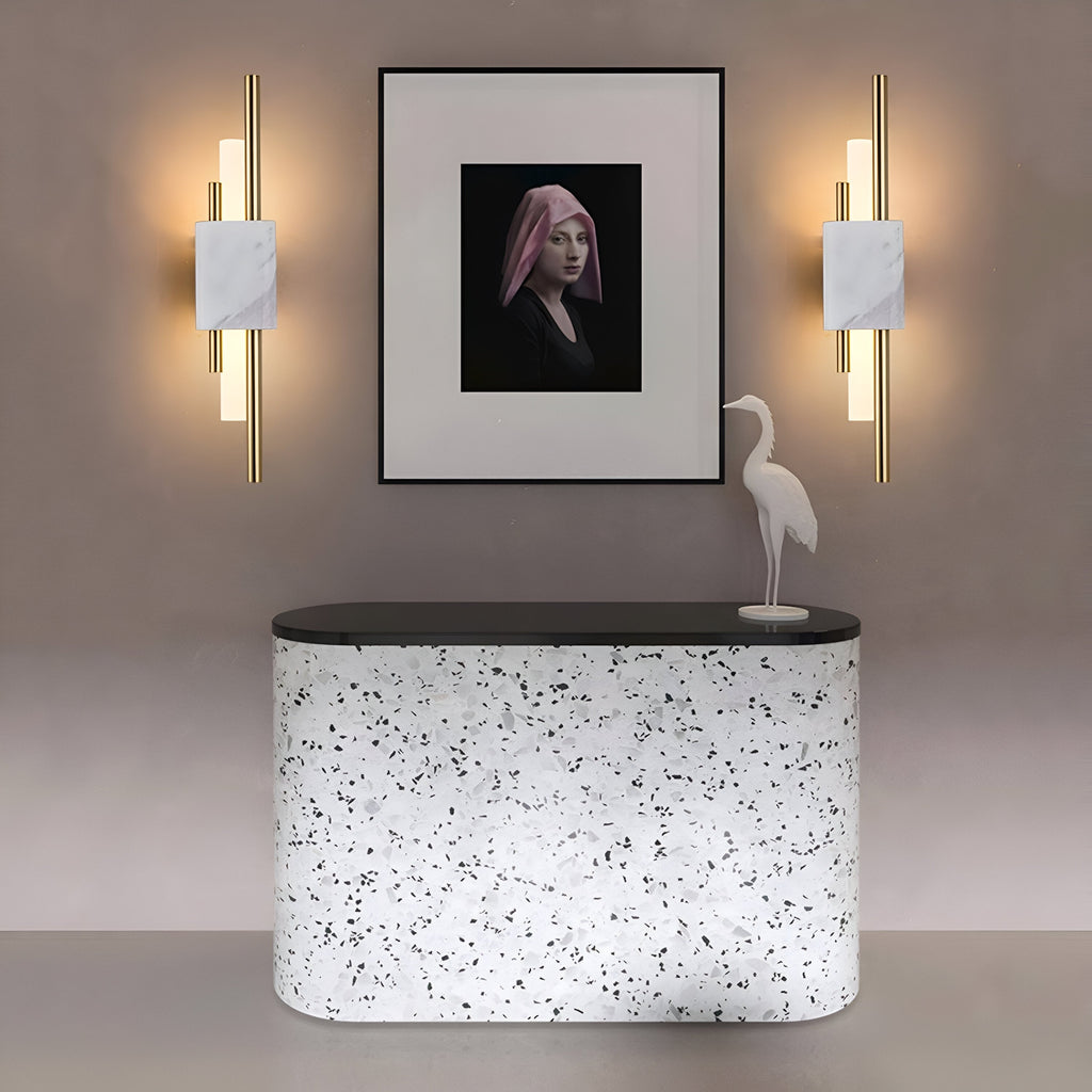 Nordic Acrylic Marble Contemporary LED Wall Light