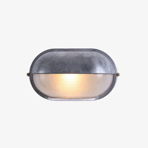 Aldric Retro Industrial Outdoor Glass Wall Lamp