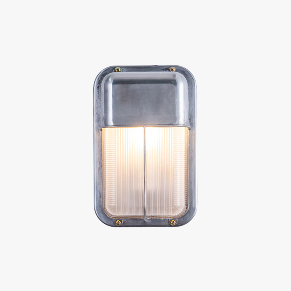 Wall Lamp Geometric Modern Metal Glass  IP65 Waterproof Outdoor Light