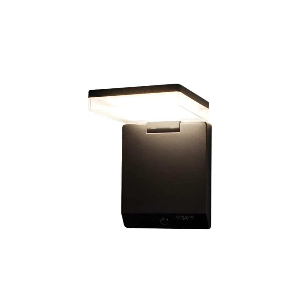 Modern Acrylic Solar Sensor  IP65 Waterproof Outdoor Wall Light