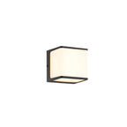 Modern Minimalist Rectangular Acrylic Sensor Solar IP65 Waterproof Outdoor Wall Light