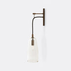Designer Copper Transparent Glass Wall Light