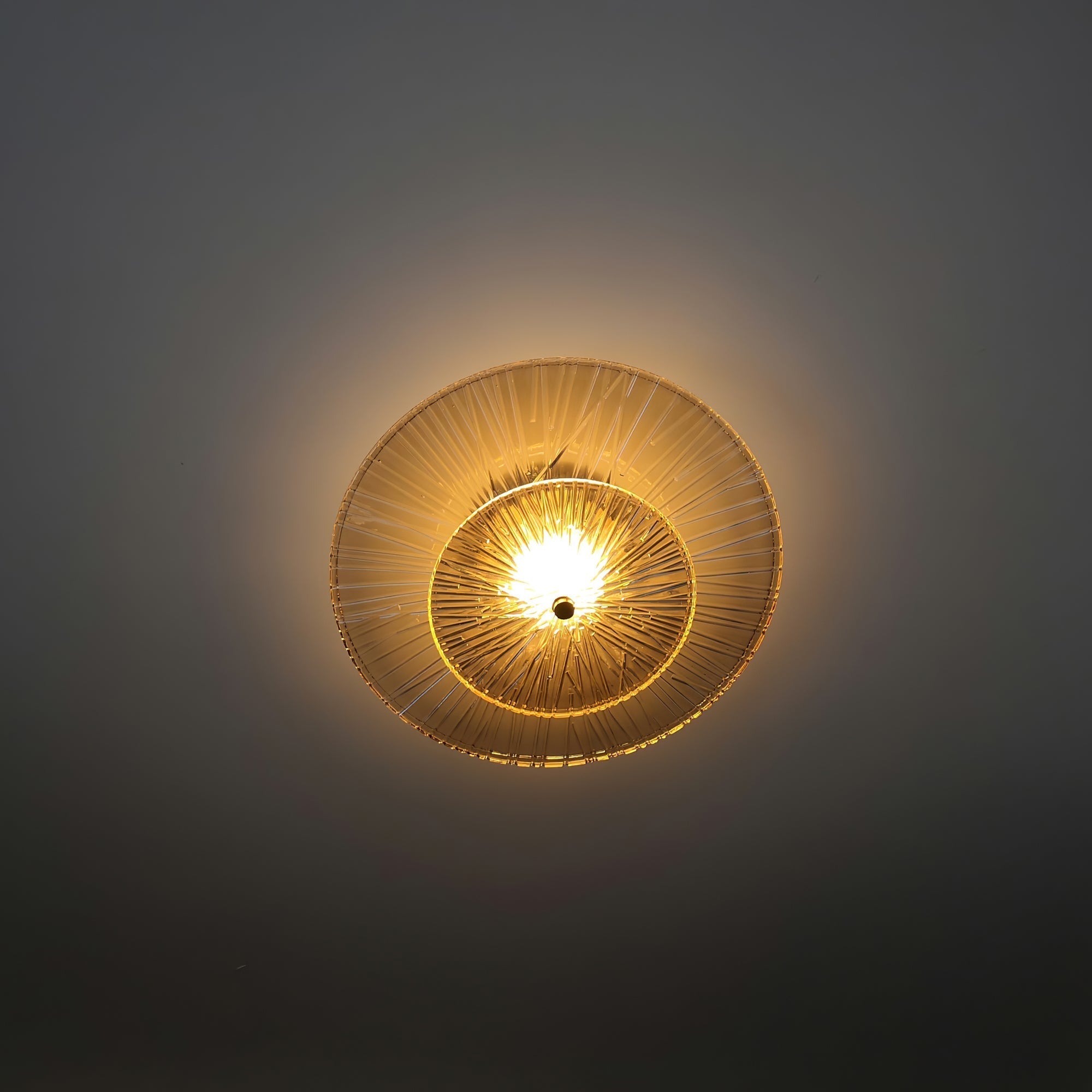 Round Crystal Wall Light