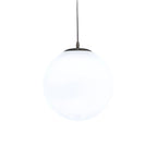 Nordic Globe Milky Glass Pendant Light