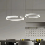Circular Style Nordic Fused Aluminum Pendant Light