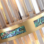 The Sparkling Crystal Wall Light