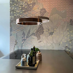 Circular Style Nordic Fused Aluminum Pendant Light