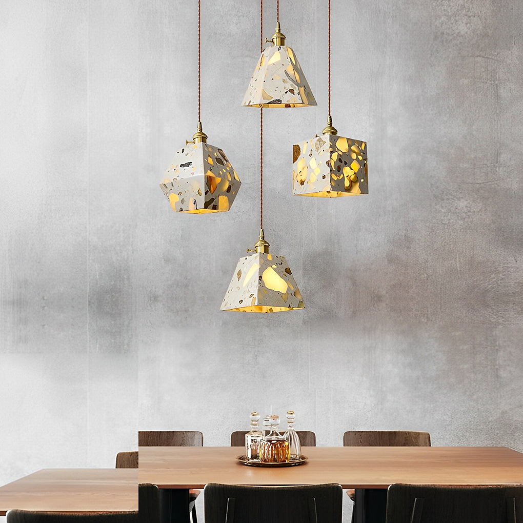 Terrazzo Marble LED Pendant Light