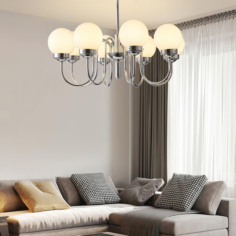 Marshmallow Modern Glass Chandelier
