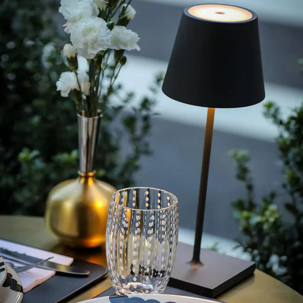 Wireless Golden Radiance  IP65 Waterproof Outdoor Wall Light