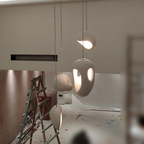 The Radiance of Silence Stone Pendant Light