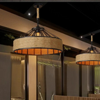 The Industrial Hemp Rope Chic Pendant Light