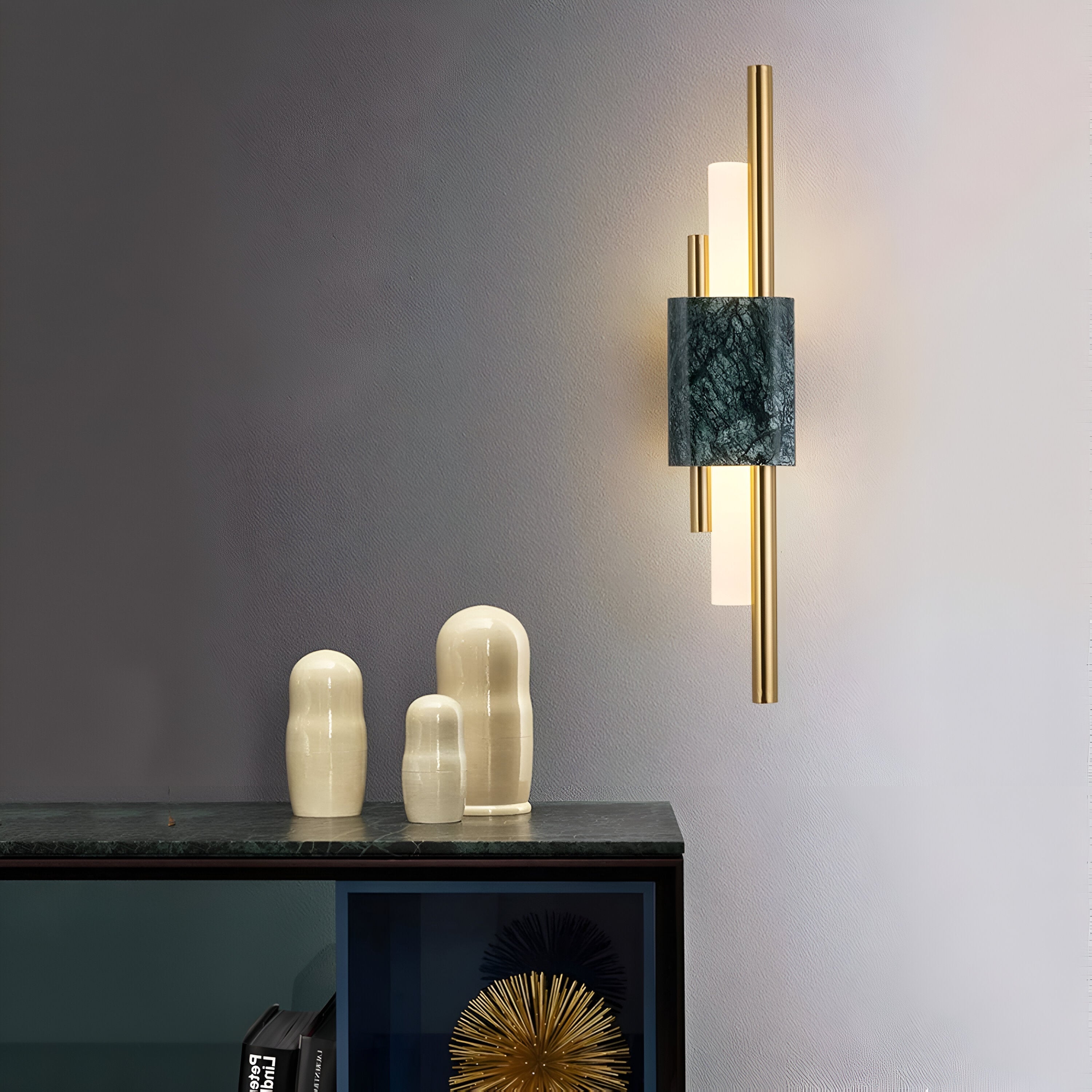 Nordic Acrylic Marble Contemporary LED Wall Light