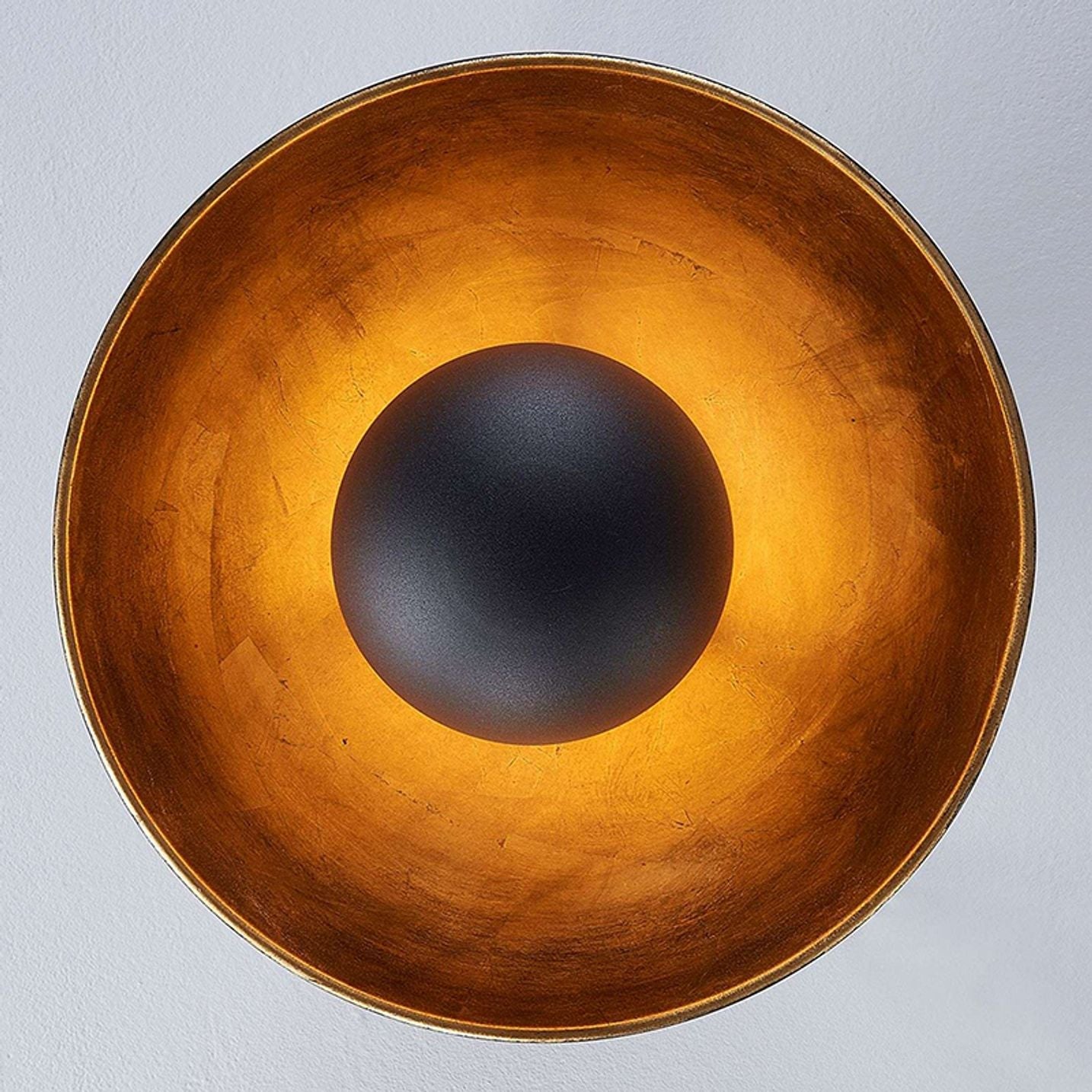 Modern Retro Gold Foil Ceiling Light