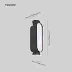 Pena Minimalist Up Down Acrylic IP65 Waterproof Outdoor Wall Light