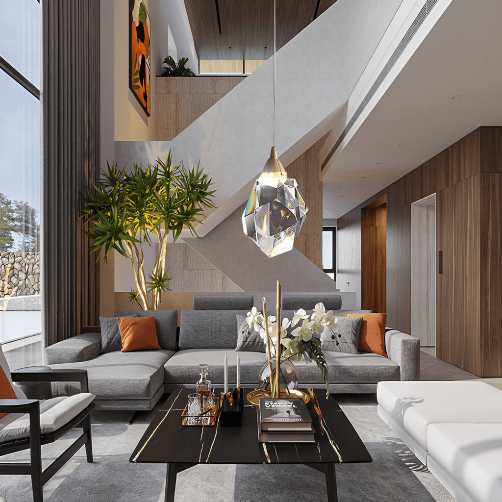 The Crystal Pendant Light