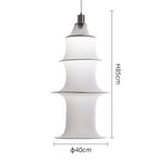 Japandi Falkland Fabric Pendant Light