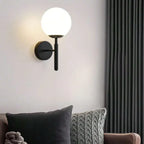 Milky Glow Modern Metal Wall Lamp