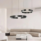 Circular Style Nordic Fused Aluminum Pendant Light