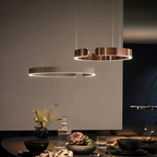 Circular Style Nordic Fused Aluminum Pendant Light