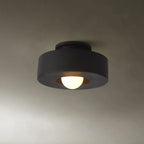 Ethereal Circle Nordic Resin LED Minimalist Ceiling Lamp