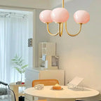 Marshmallow Modern Glass Chandelier
