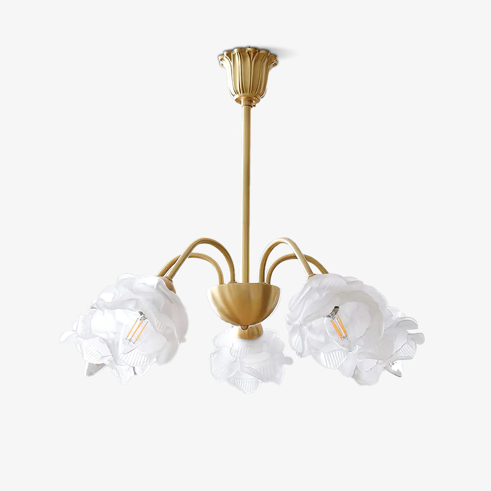Luxurious Roses Pendant Light