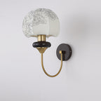Traditional Pattern Fabric Wall Light