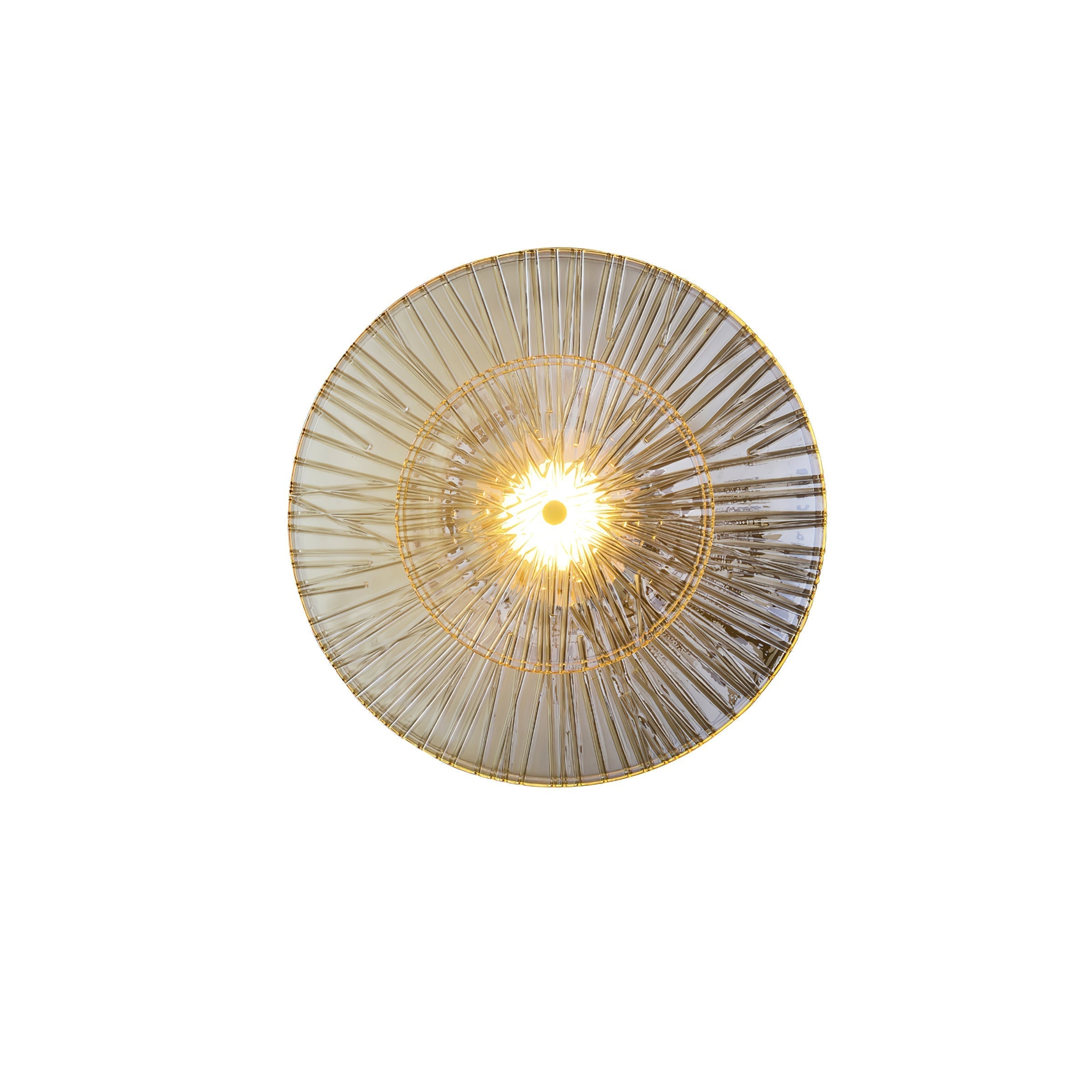 Round Crystal Wall Light