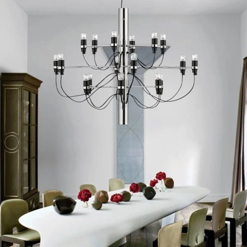 Luxury Bloom LED Multi Light chandelier