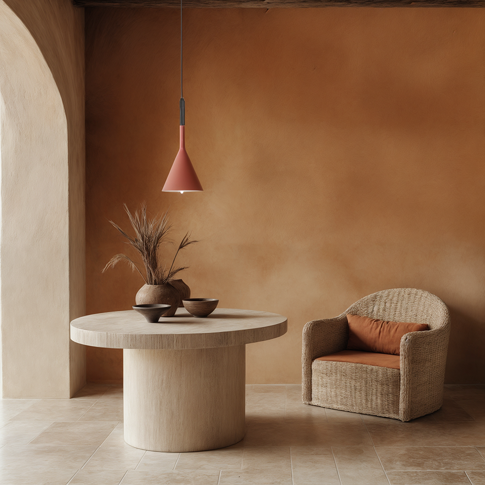Magna Minimalist Metal Pendant Light