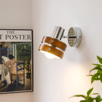 Elric Traditional Vintage Cylinder Wood Wall Light