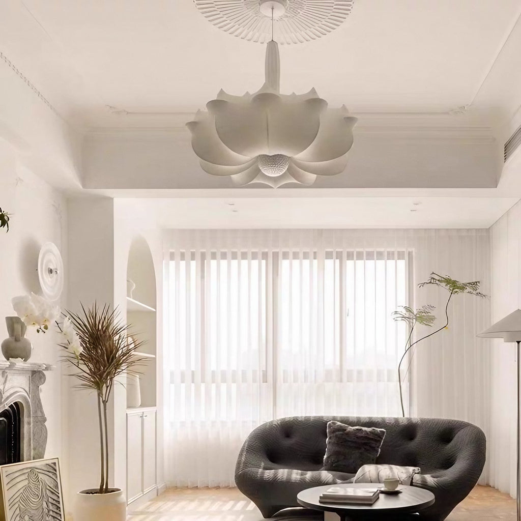 Nordic Cocoon LED Silk Pendant Light