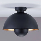 Modern Retro Gold Foil Ceiling Light