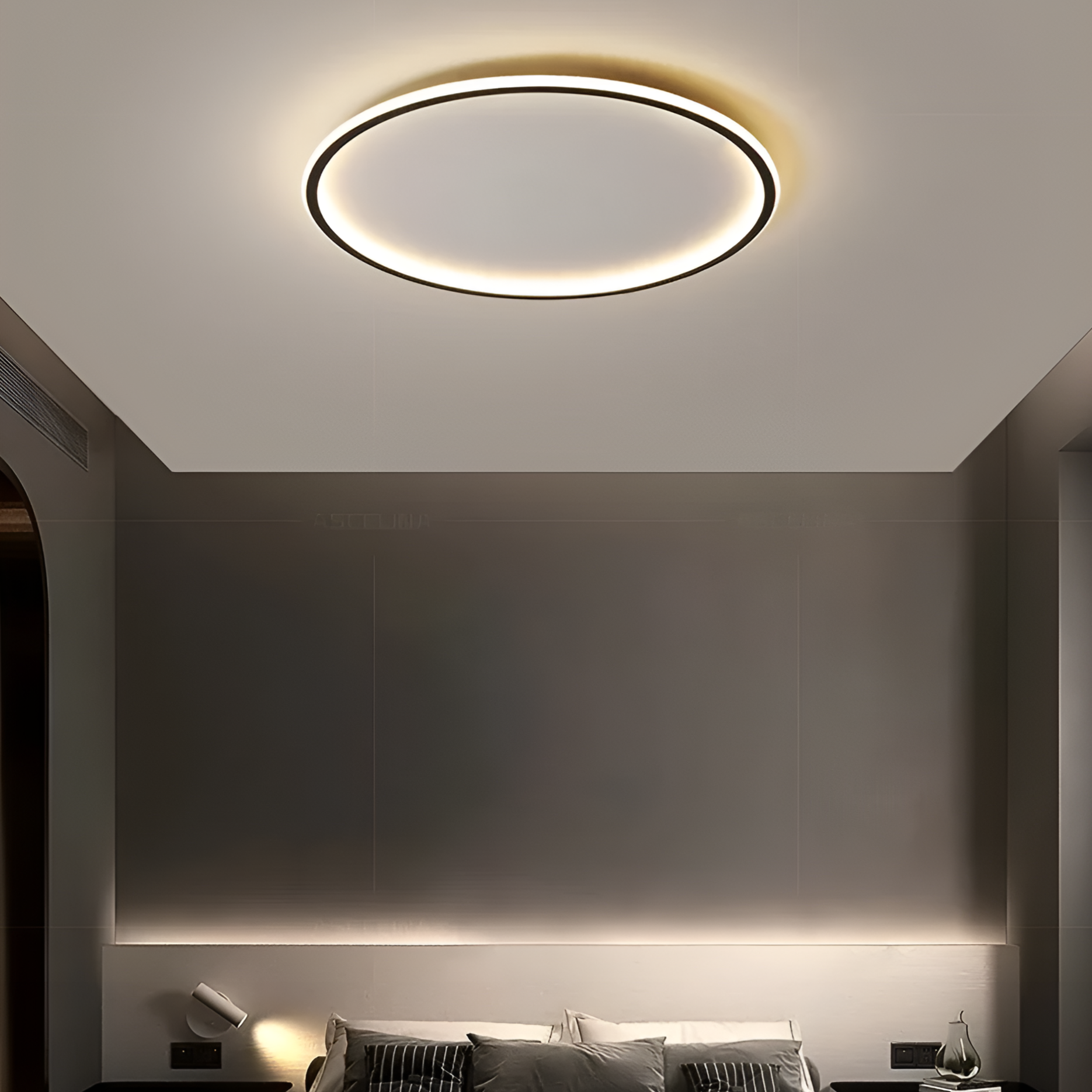 Super Slim Nordic Metal LED Ceiling Light