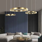 Circular Style Nordic Fused Aluminum Pendant Light