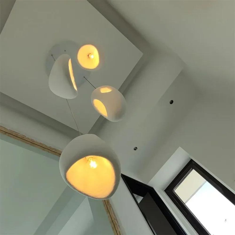 The Radiance of Silence Stone Pendant Light