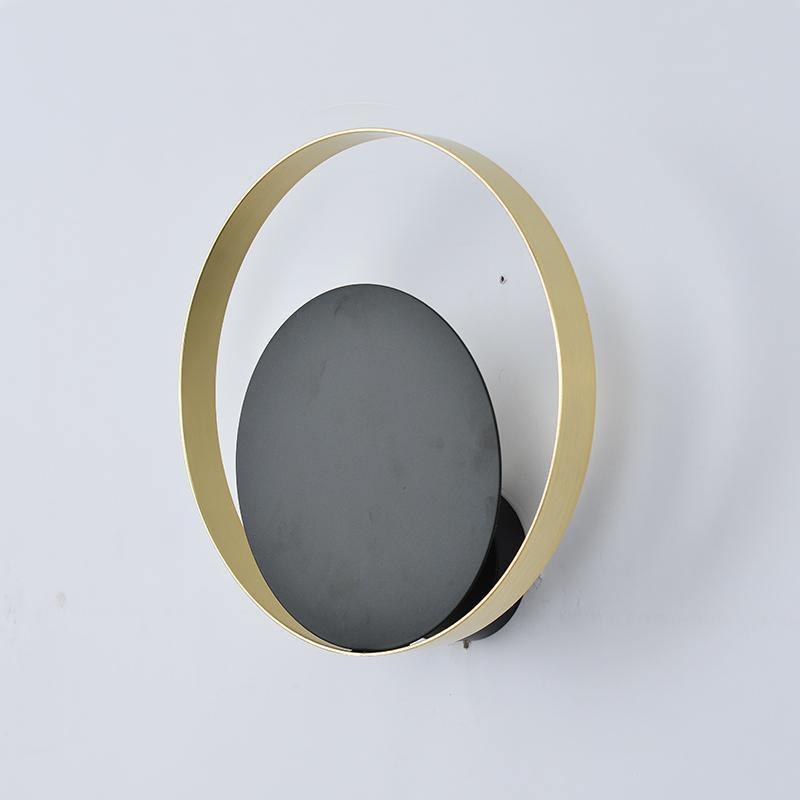 Eclipse Retro Circle Wall Light