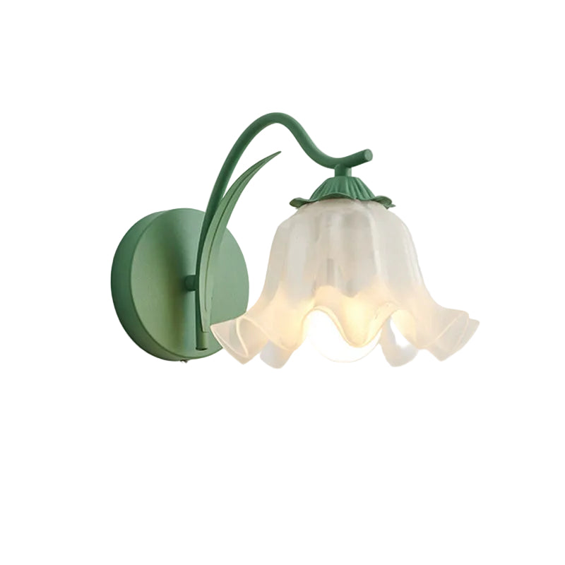 French Flower Acrylic Wall Light