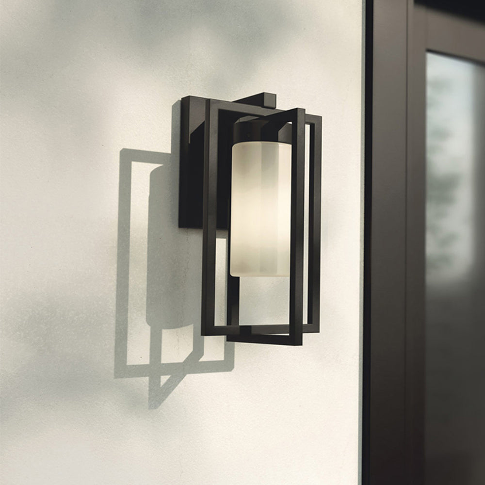 Rectangular Waterproof  Frame & Frosted IP65 Waterproof Outdoor Light