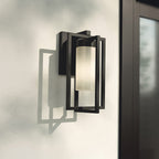 Rectangular Waterproof  Frame & Frosted IP65 Waterproof Outdoor Light
