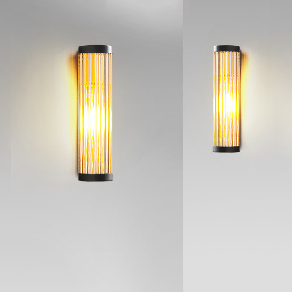 HaloGuard Semi Dome Outdoor Glass Wall Lamp